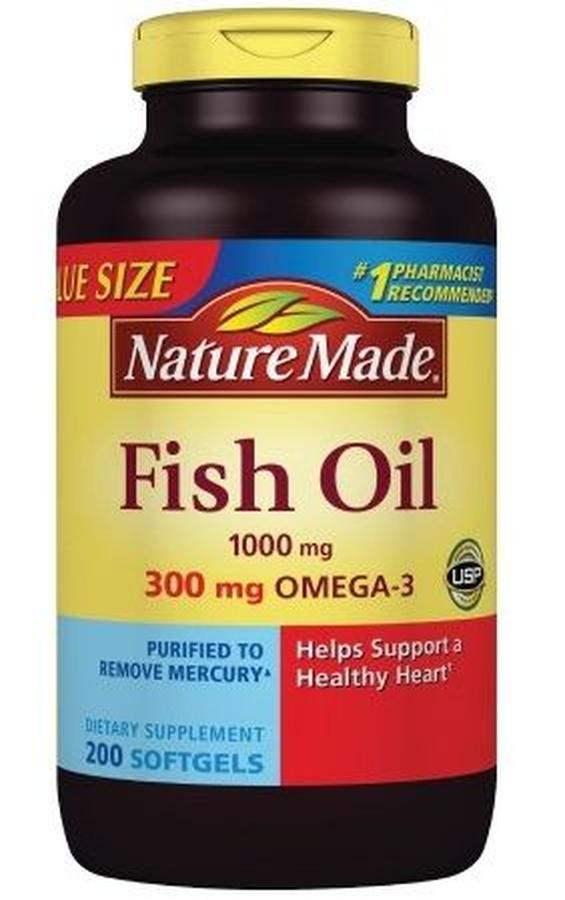 Dầu Cá Fish Oil Omega 3 1200mg Nature Made Của Mỹ